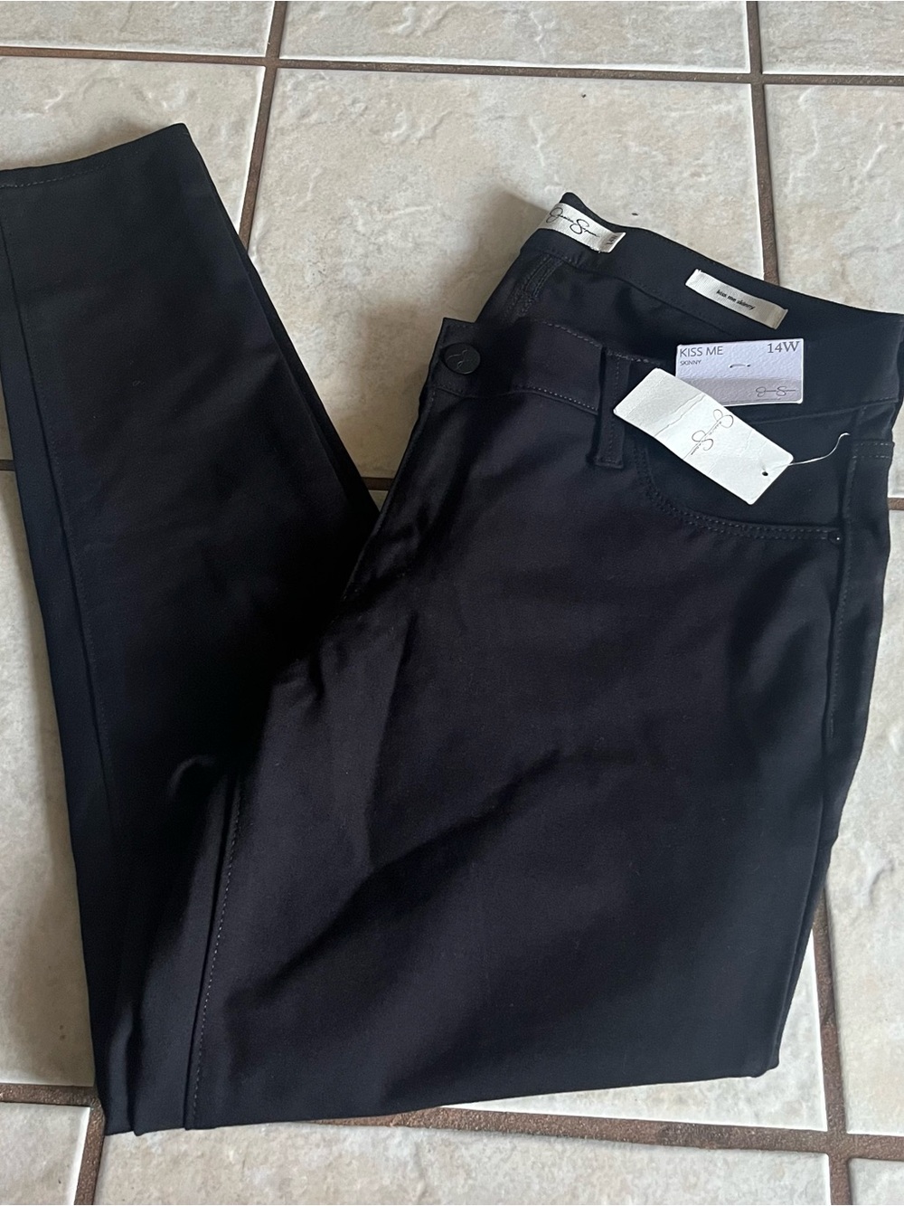 Jessica Simpson Black Women’s Stretch Jeans - 14W Work Pants